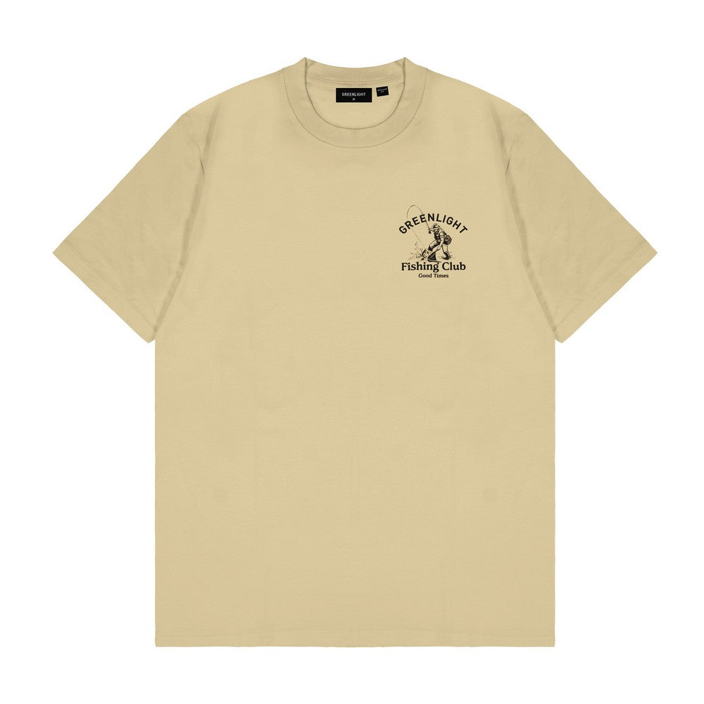Greenlight Men's T-Shirt Short Sleeve Regular Fit Cotton Fishing Club C040626