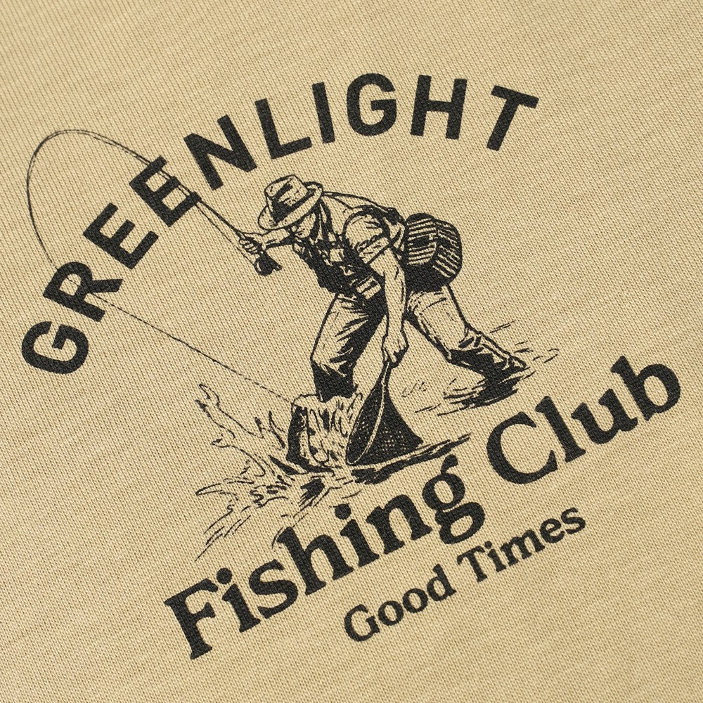 Greenlight Men's T-Shirt Short Sleeve Regular Fit Cotton Fishing Club C040626