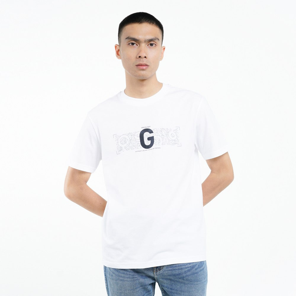 Greenlight Men's T-Shirt Short Sleeve Slim Fit Cotton Franz C030126