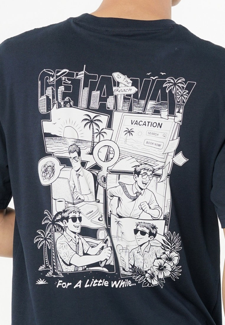 Greenlight Men's T-Shirt Short Sleeve Regular Fit Cotton Getaway C030326
