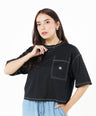 Greenlight Women's T-Shirt Short Sleeve Boxy Fit Cotton Misana C030526
