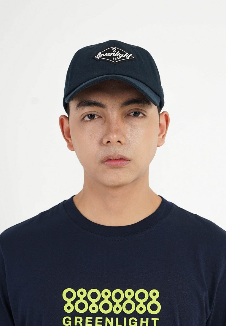 Greenlight Men's Dad Hat Cotton Drill Logo Script Celle OL-C041224