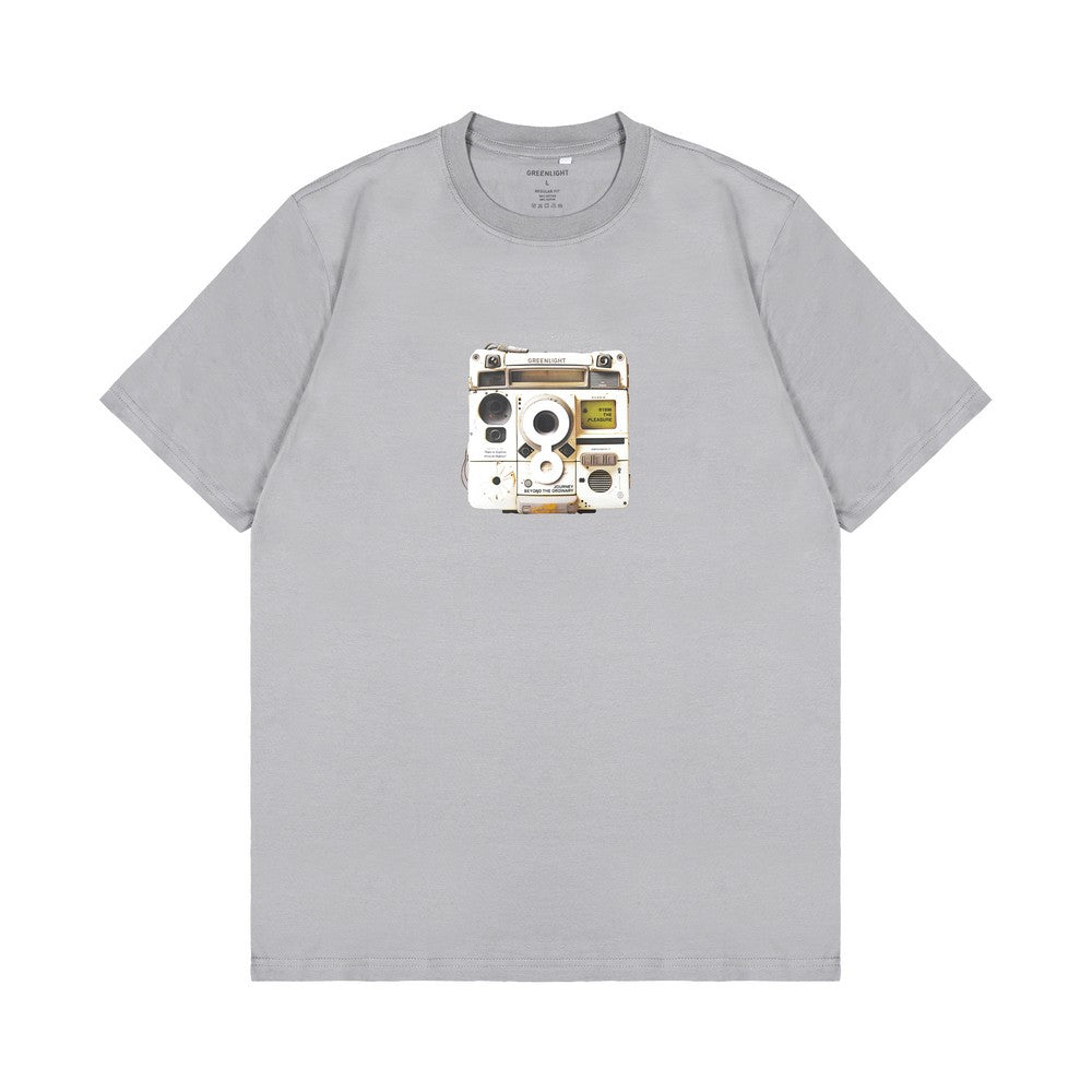 Greenlight Men's T-Shirt Short Sleeve Regular Fit Cotton Asena OL-C040725