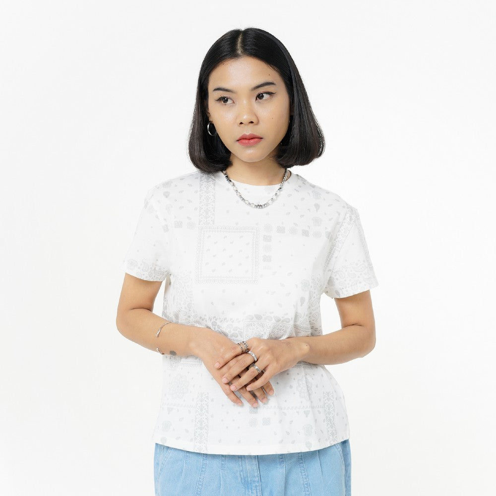 Greenlight Women's T-Shirt Short Sleeve Loose Fit Cotton Sumire C061225