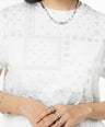 Greenlight Women's T-Shirt Short Sleeve Loose Fit Cotton Sumire C061225