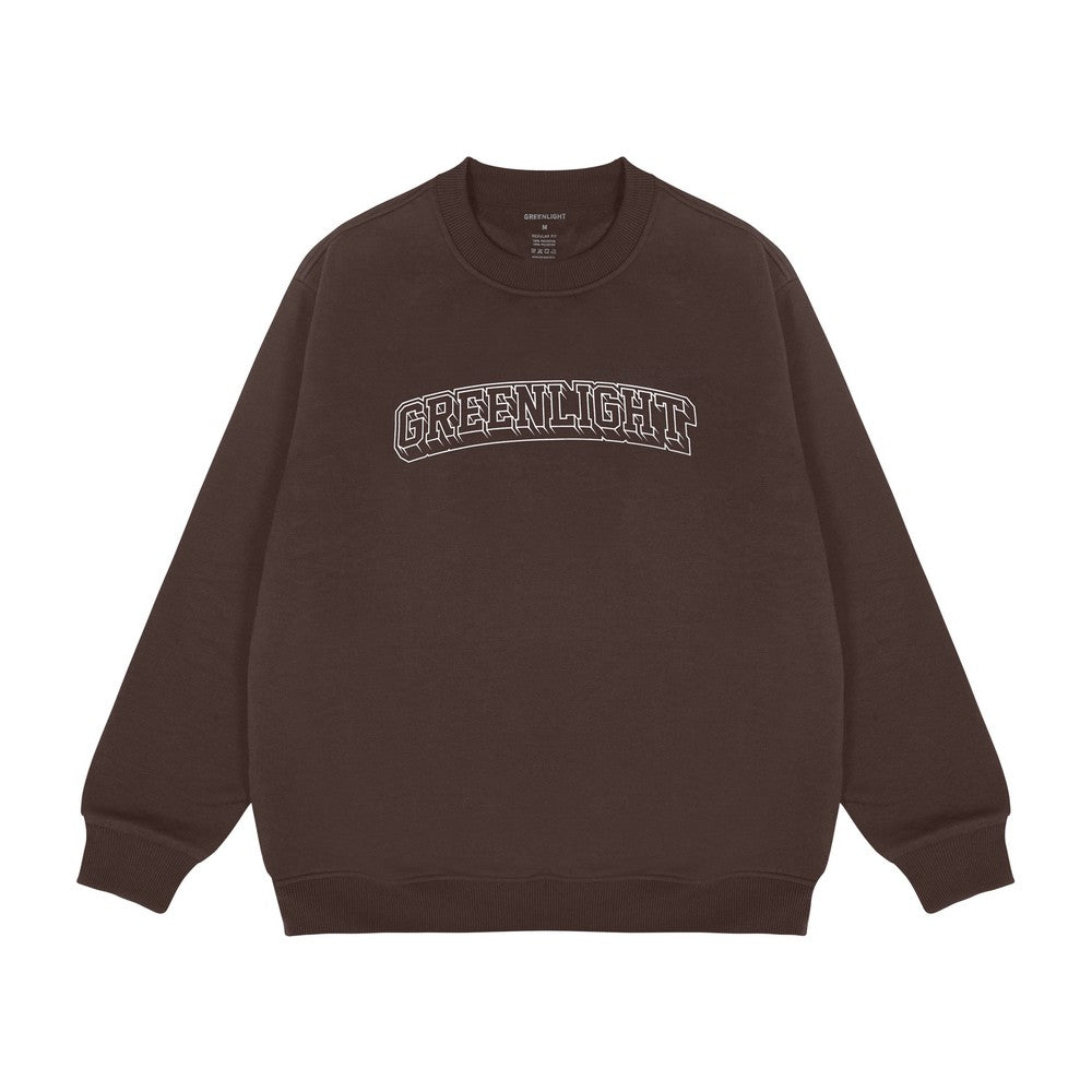 Greenlight Men's Jacket Crewneck Sweatshirt Regular Fit Fleece GL Type OL-C050425
