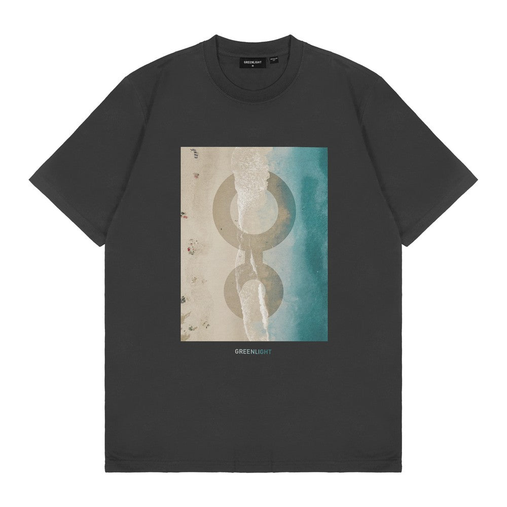 Greenlight Men's T-Shirt Short Sleeve Regular Fit Cotton Logo Grace C070125