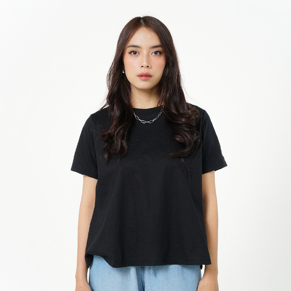Greenlight Women's T-Shirt Short Sleeve Boxy Fit Cotton Sena C080526