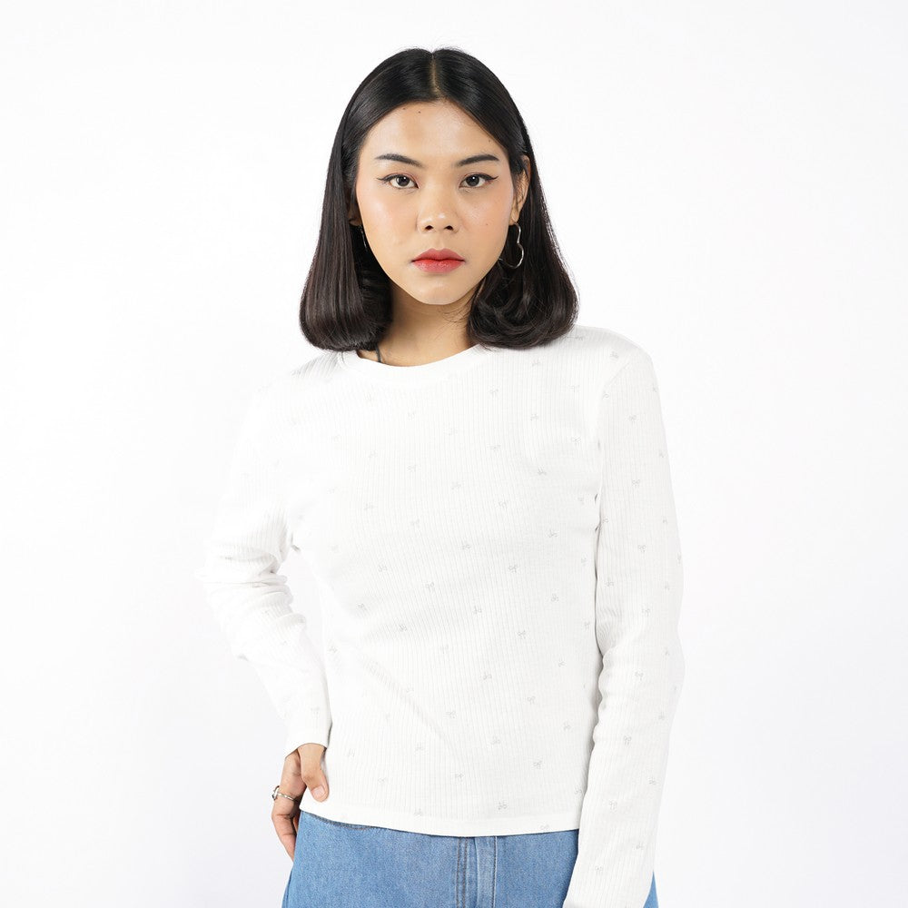 Greenlight Women's T-Shirt Long Sleeve Body Fit Cotton Himari C070726
