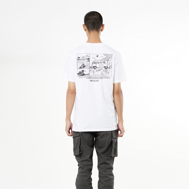 Greenlight Men's T-Shirt Short Sleeve Regular Fit Cotton Combi 071225