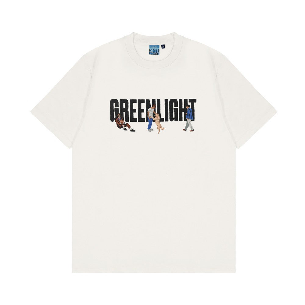 Greenlight Men's T-Shirt Short Sleeve Regular Fit Cotton Obedient C080325