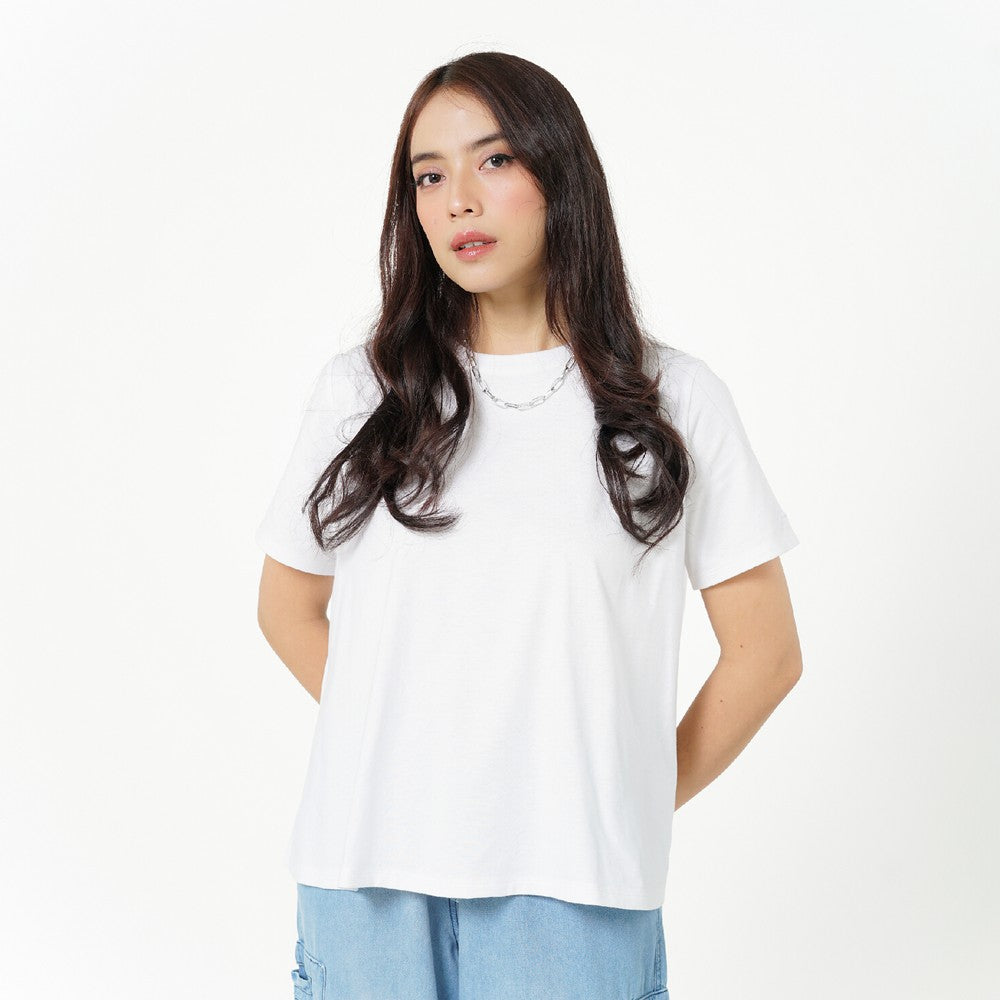 Greenlight Women's T-Shirt Short Sleeve Boxy Fit Cotton Sena C080526