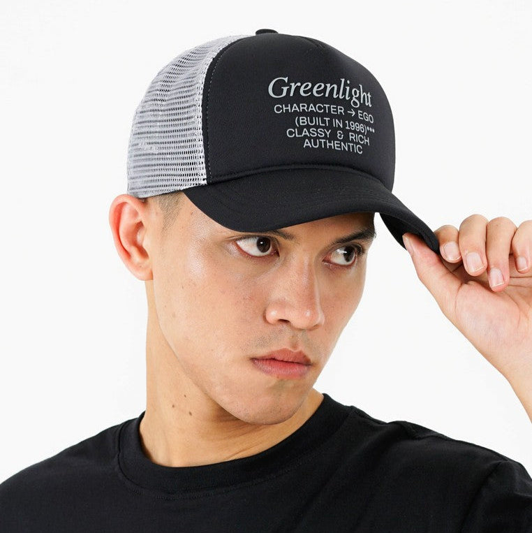 Greenlight Men's Trucker Hat Polyester Fusse OL-C081224