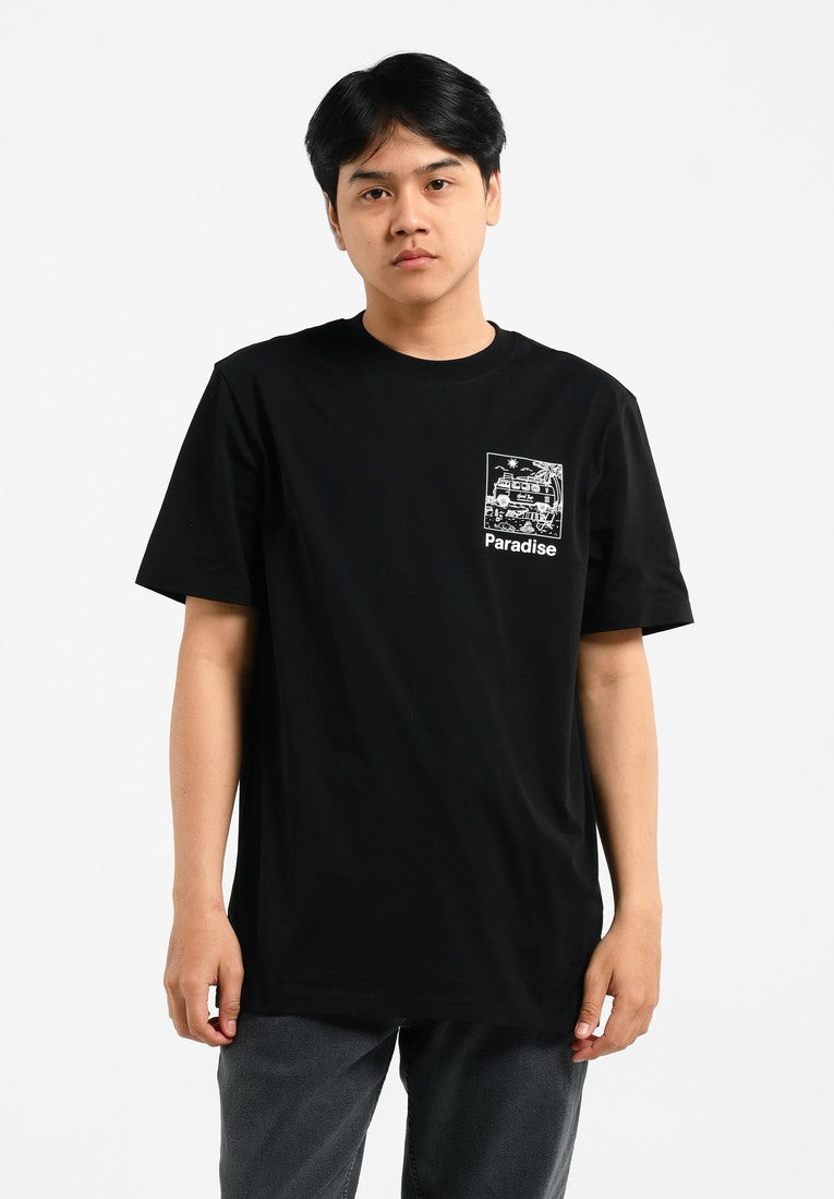 Greenlight Kaos Pria Lengan Pendek Regular Fit Katun Combi C090325