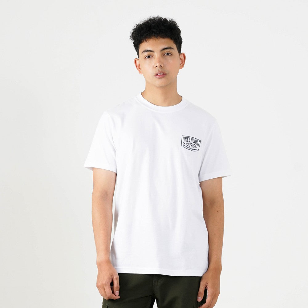 Greenlight Men's T-Shirt Short Sleeve Regular Fit Cotton GL Journey OL-C090425