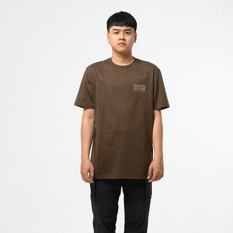 Greenlight Men's T-Shirt Short Sleeve Regular Fit Cotton Cliff C090125