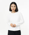 Greenlight Women's T-Shirt Long Sleeve Loose Fit Ruched Side Nana C090326