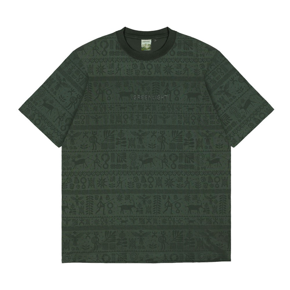 Greenlight Men's T-Shirt Short Sleeve Relaxed Fit Cotton Tribe C100426