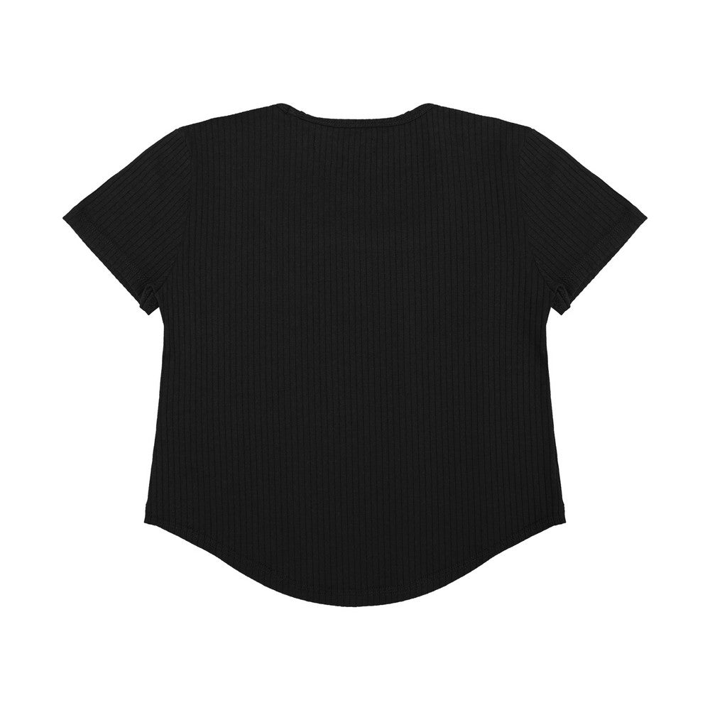 Greenlight Women's T-Shirt Short Sleeve Crop Top Square Neck Sinoe C101124