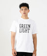 Greenlight Men's T-Shirt Short Sleeve Regular Fit Cotton Logo Script Gyan OL-C091224