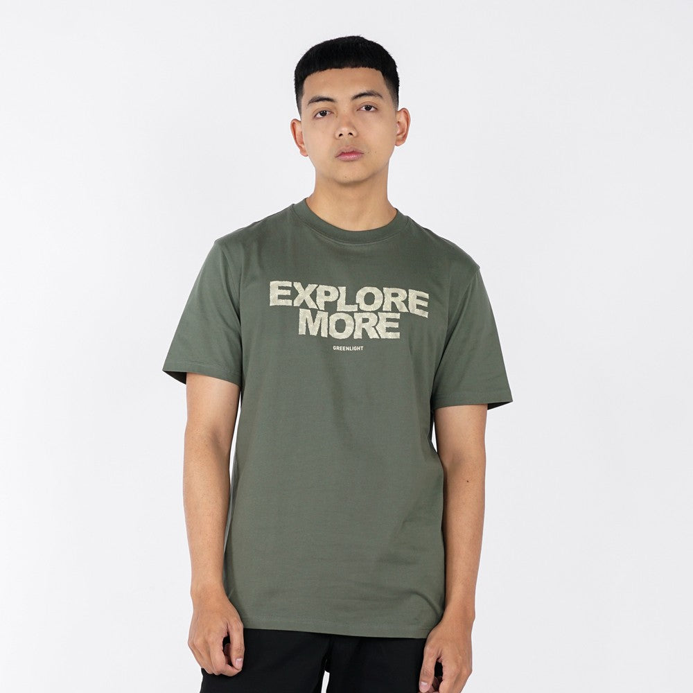 Greenlight Kaos Pria Lengan Pendek Regular Fit Katun Ava C110125