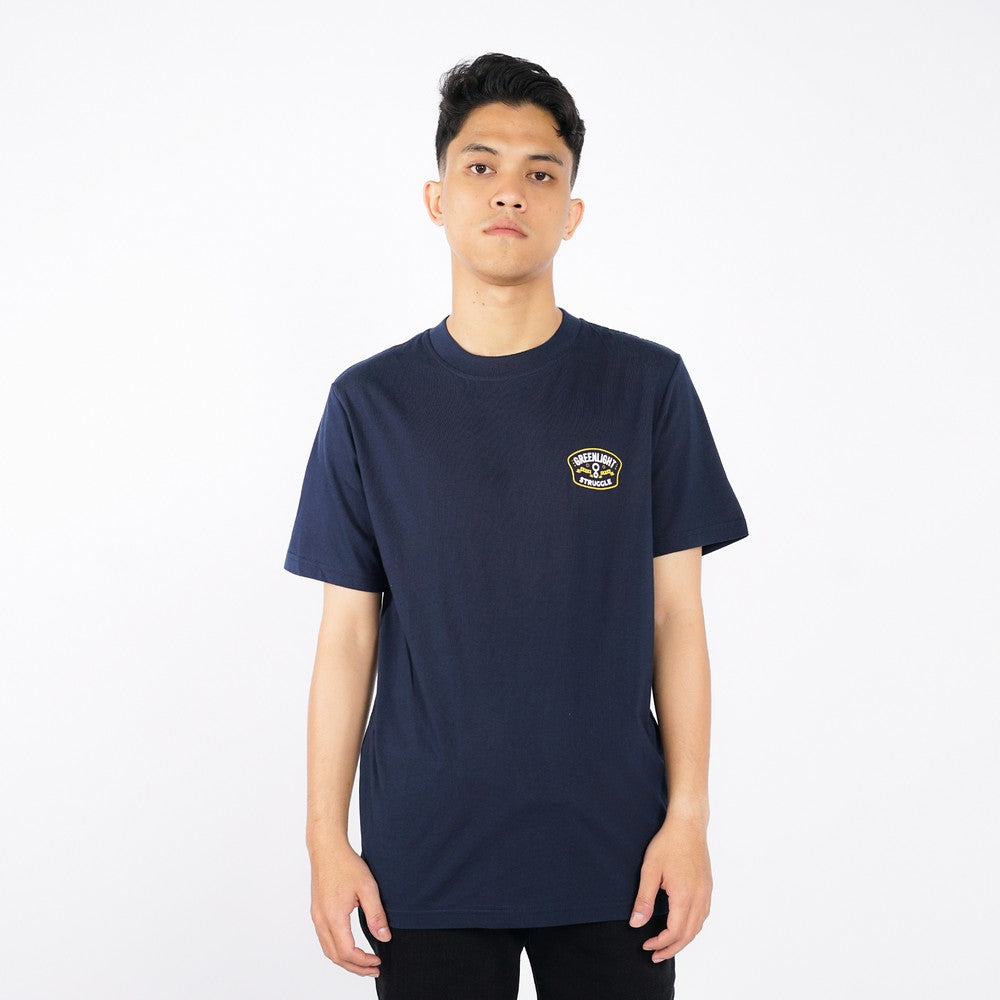 Greenlight Men's T-Shirt Short Sleeve Regular Fit Cotton Struggle OL-C120425