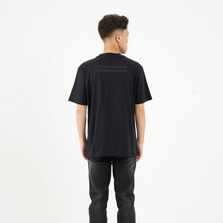 Greenlight Men's T-Shirt Short Sleeve Regular Fit Cotton Logo Isha OL-C111224