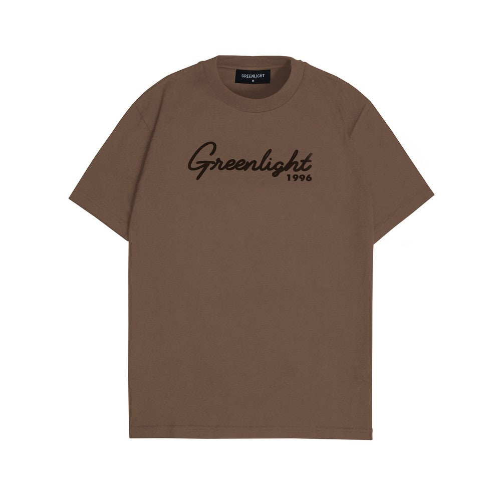Greenlight Men's T-Shirt Short Sleeve Regular Fit Cotton Logo Script Elton C121124