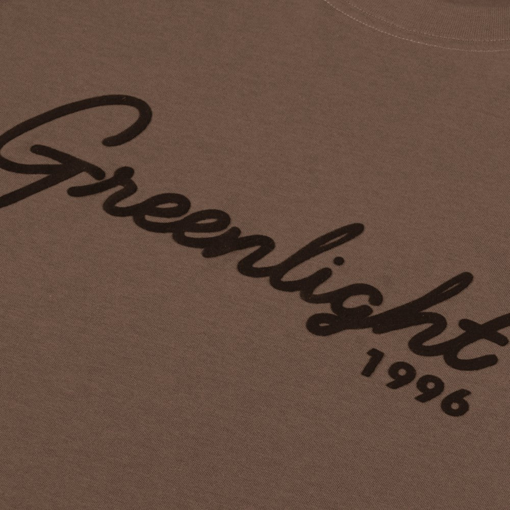 Greenlight Men's T-Shirt Short Sleeve Regular Fit Cotton Logo Script Elton C121124