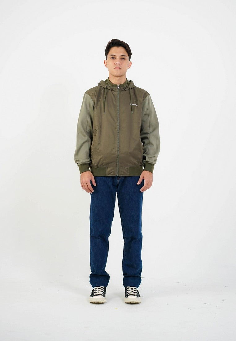 Greenlight Men's Jacket Zipper Hoodie Regular Fit Taslan Fleece Nino OL-C141224