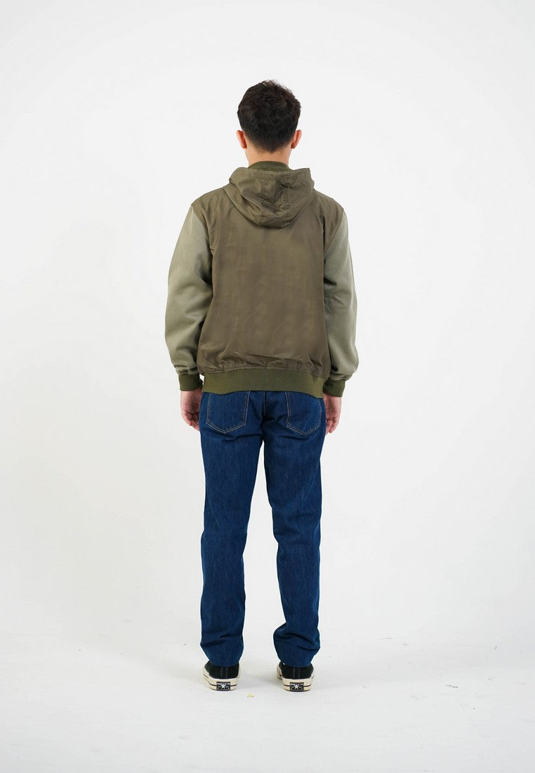 Greenlight Men's Jacket Zipper Hoodie Regular Fit Taslan Fleece Nino OL-C141224