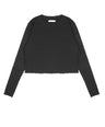 Greenlight Women's T-Shirt Long Sleeve Cropped Top C140324