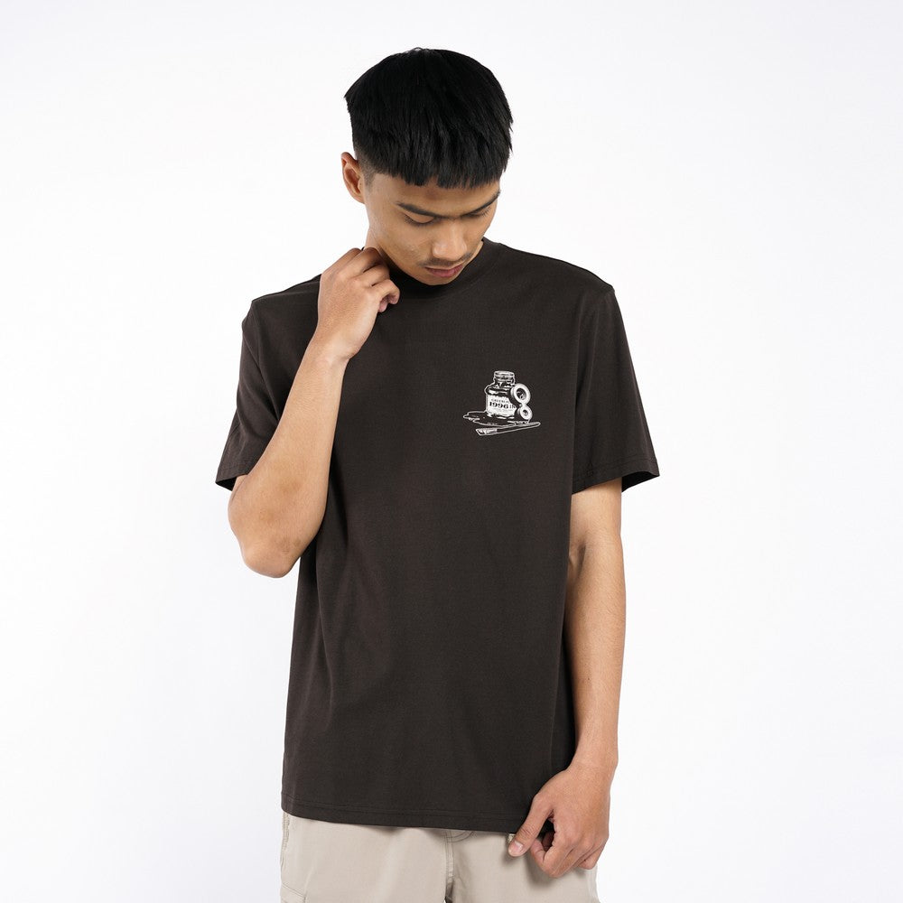 Greenlight Men's T-Shirt Short Sleeve Regular Fit Cotton Paint Brush C160626