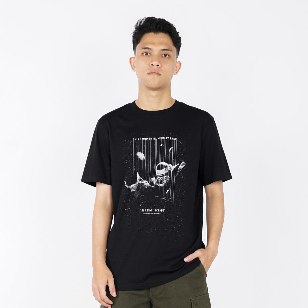Greenlight Men's T-Shirt Short Sleeve Regular Fit Cotton Astro C150825