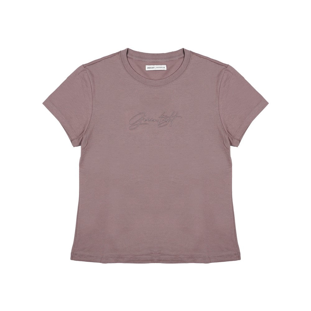 Kaos Wanita Greenlight Lengan Pendek Bahan KatunStretch C050324