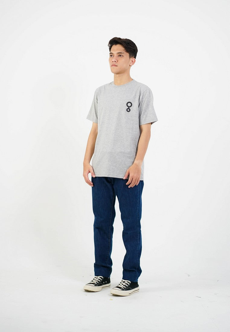 Greenlight Men's T-Shirt Short Sleeve Regular Fit Cotton Logo Lais OL-C181224