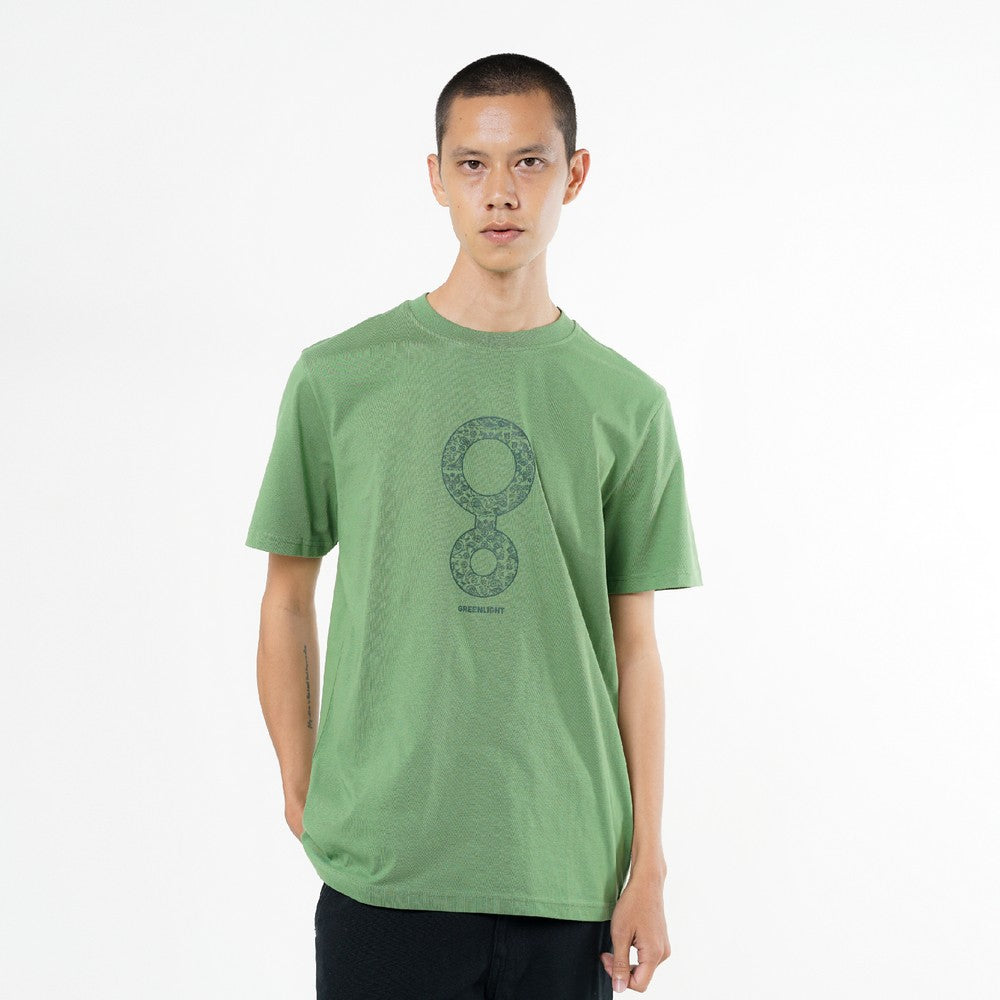 Greenlight Men's T-Shirt Short Sleeve Regular Fit Cotton Everlong C181225