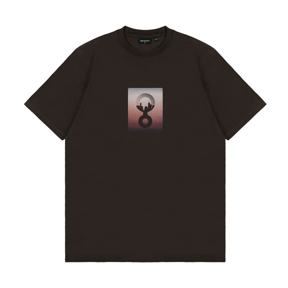 Greenlight Men's T-Shirt Short Sleeve Slim Fit Cotton Sundown C190626