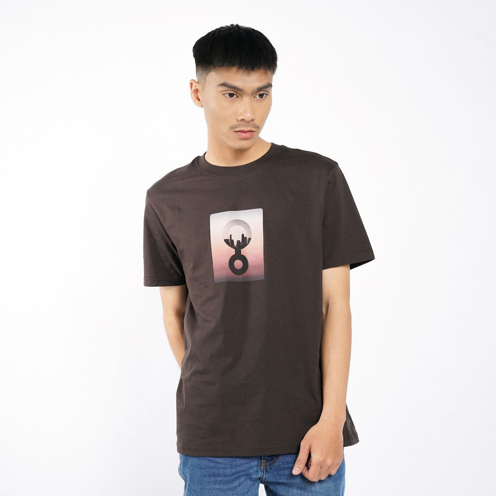 Greenlight Men's T-Shirt Short Sleeve Slim Fit Cotton Sundown C190626