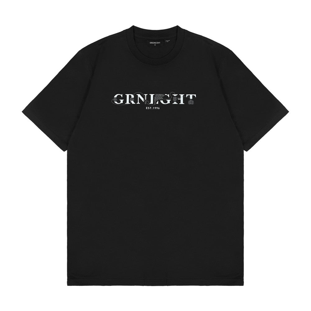 Greenlight Men's T-Shirt Short Sleeve Regular Fit Cotton Logo Script Wright C210225