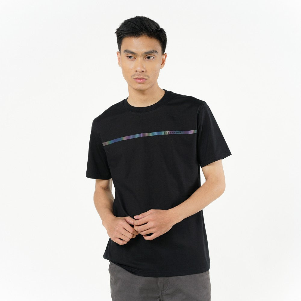 Greenlight Men's T-Shirt Short Sleeve Slim Fit Cotton Stripe C230426