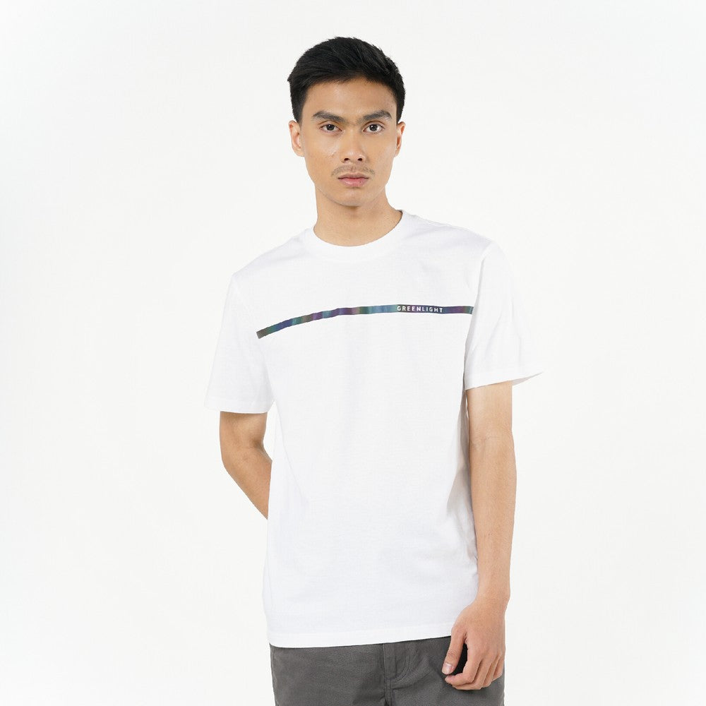 Greenlight Men's T-Shirt Short Sleeve Slim Fit Cotton Stripe C230426