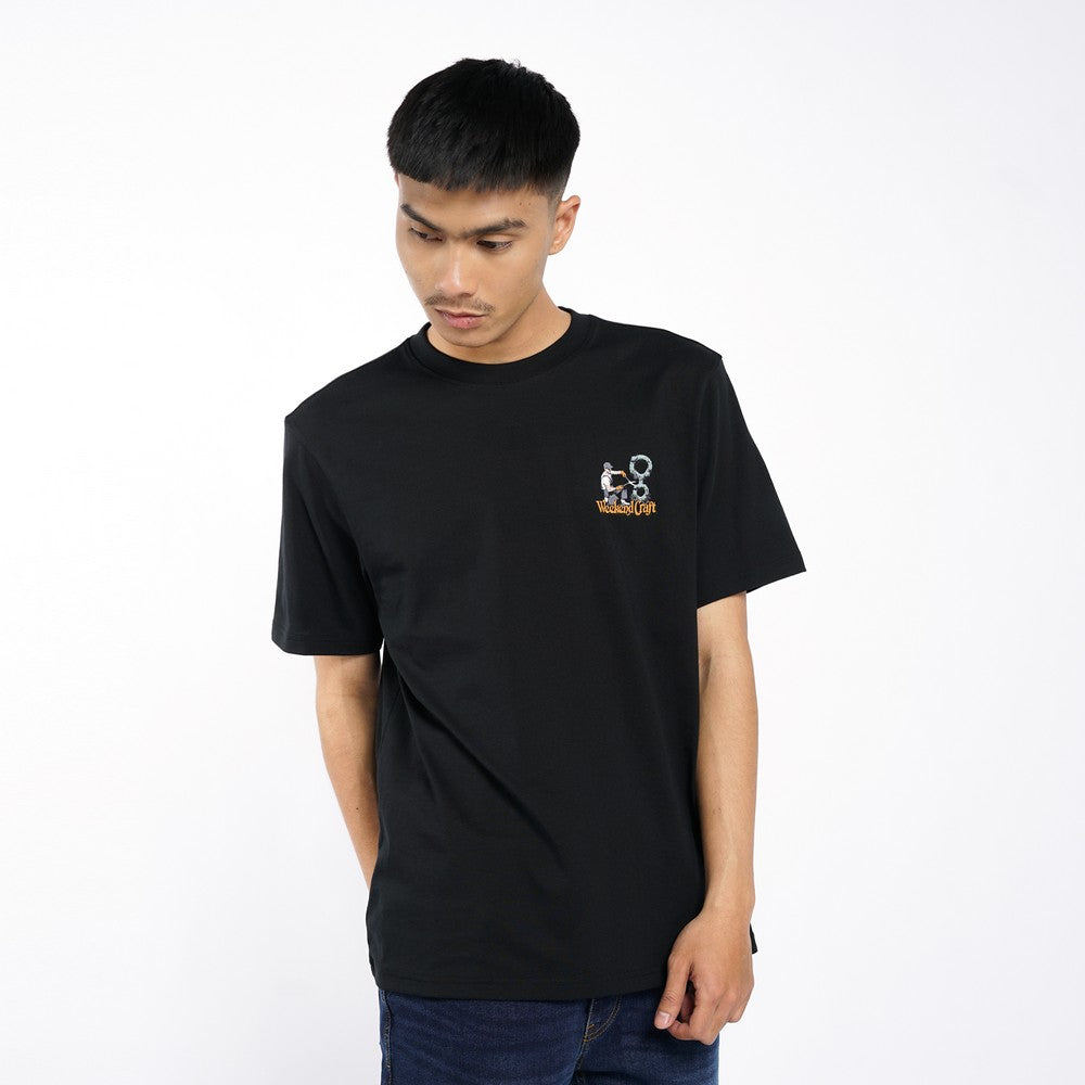 Greenlight Men's T-Shirt Short Sleeve Regular Fit Cotton Weekend Craft C250626