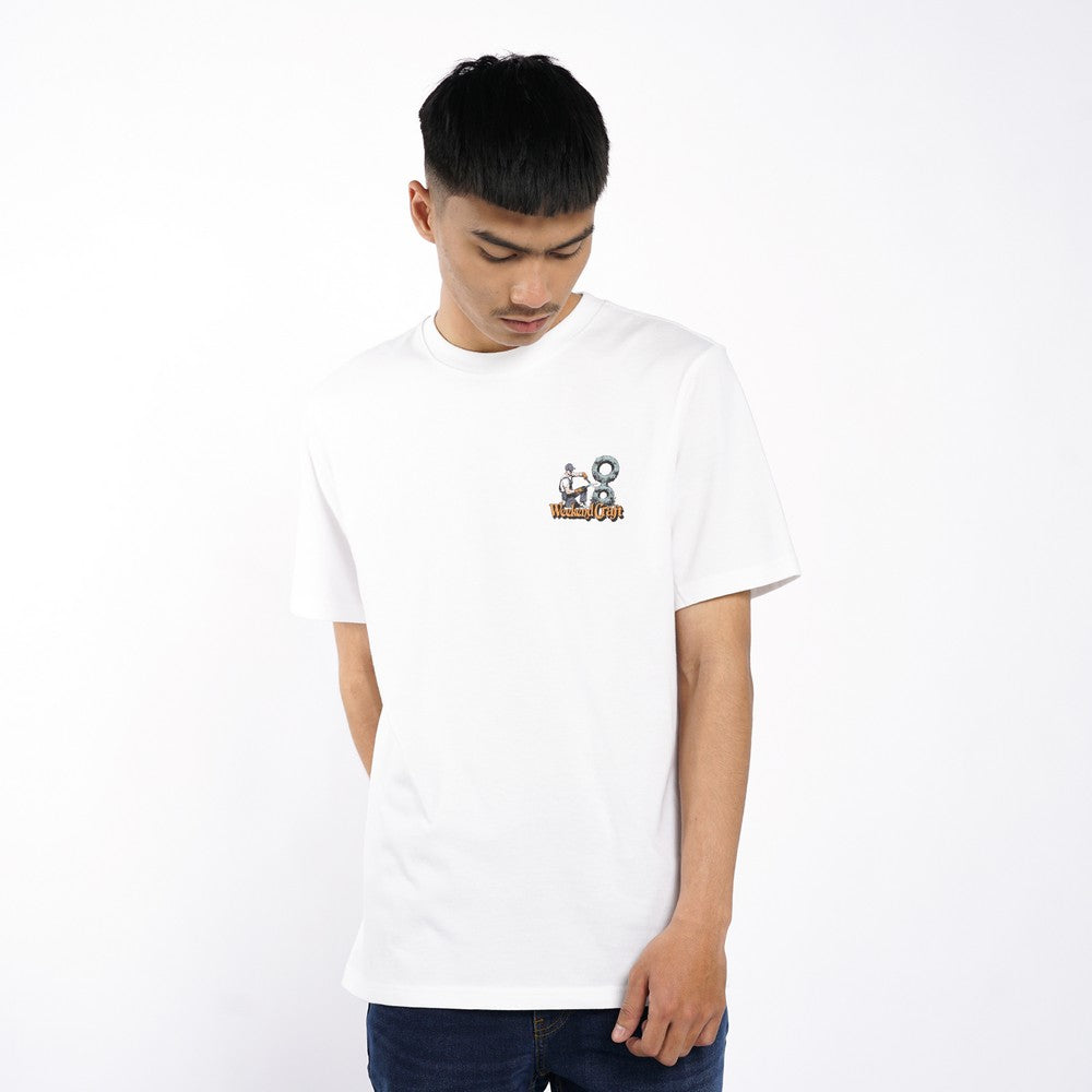 Greenlight Men's T-Shirt Short Sleeve Regular Fit Cotton Weekend Craft C250626