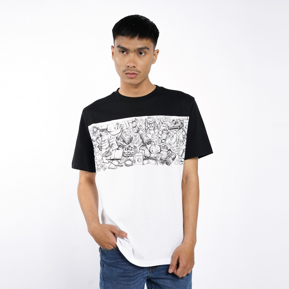 Greenlight Men's T-Shirt Short Sleeve Regular Fit Cotton Tramp C290626