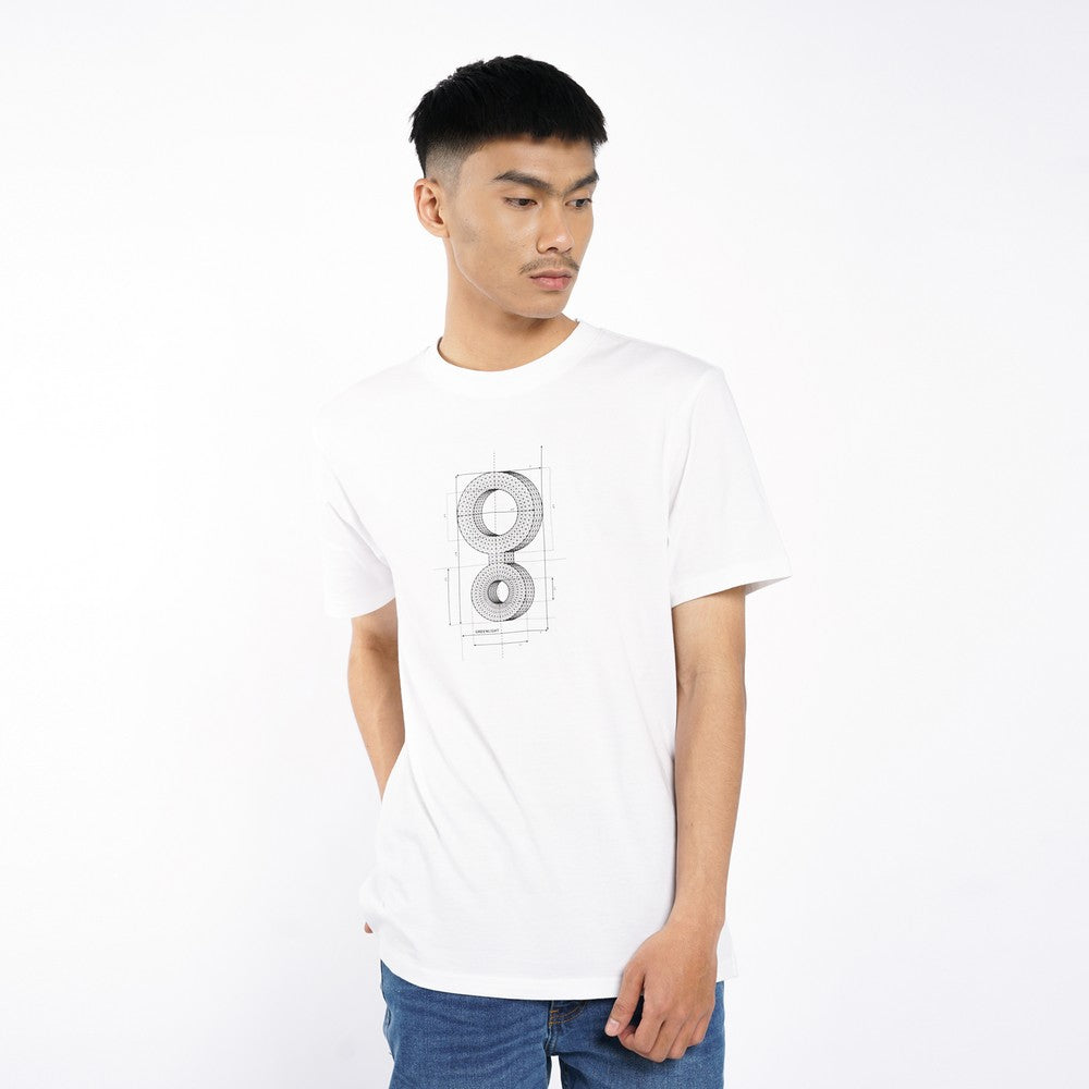 Greenlight Men's T-Shirt Short Sleeve Slim Fit Cotton Precise C320626