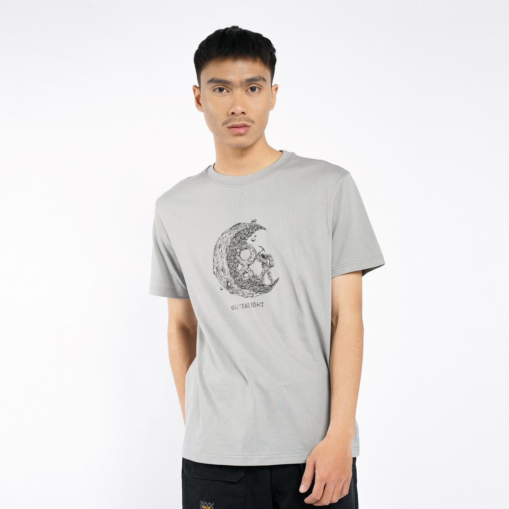 Greenlight Kaos Pria Lengan Pendek Slim Fit Katun Mining C330626