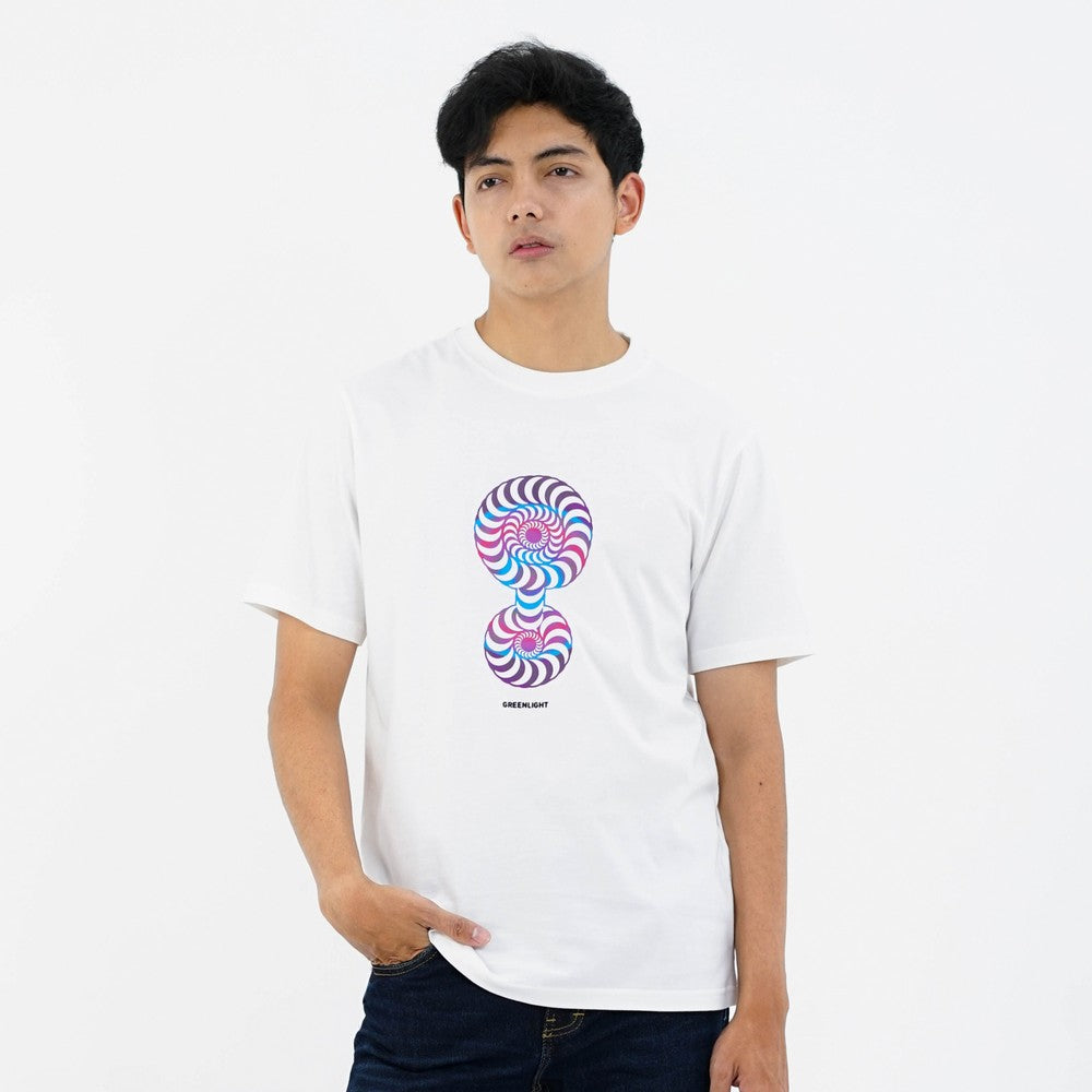 Greenlight Men's T-Shirt Short Sleeve Regular Fit Cotton Logo Cler OL-C340225