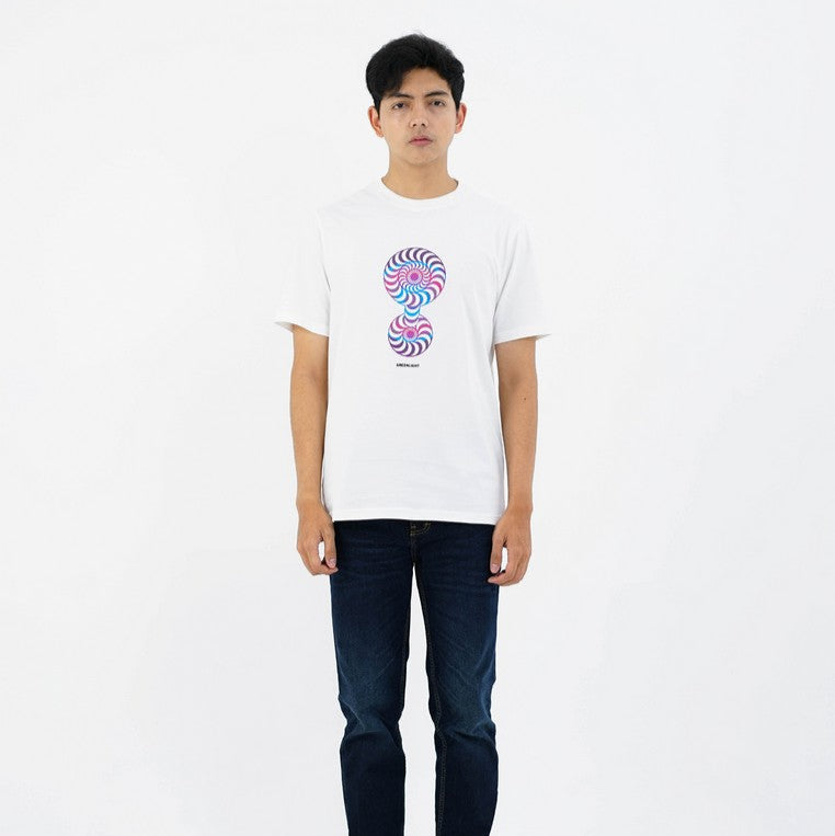 Greenlight Men's T-Shirt Short Sleeve Regular Fit Cotton Logo Cler OL-C340225