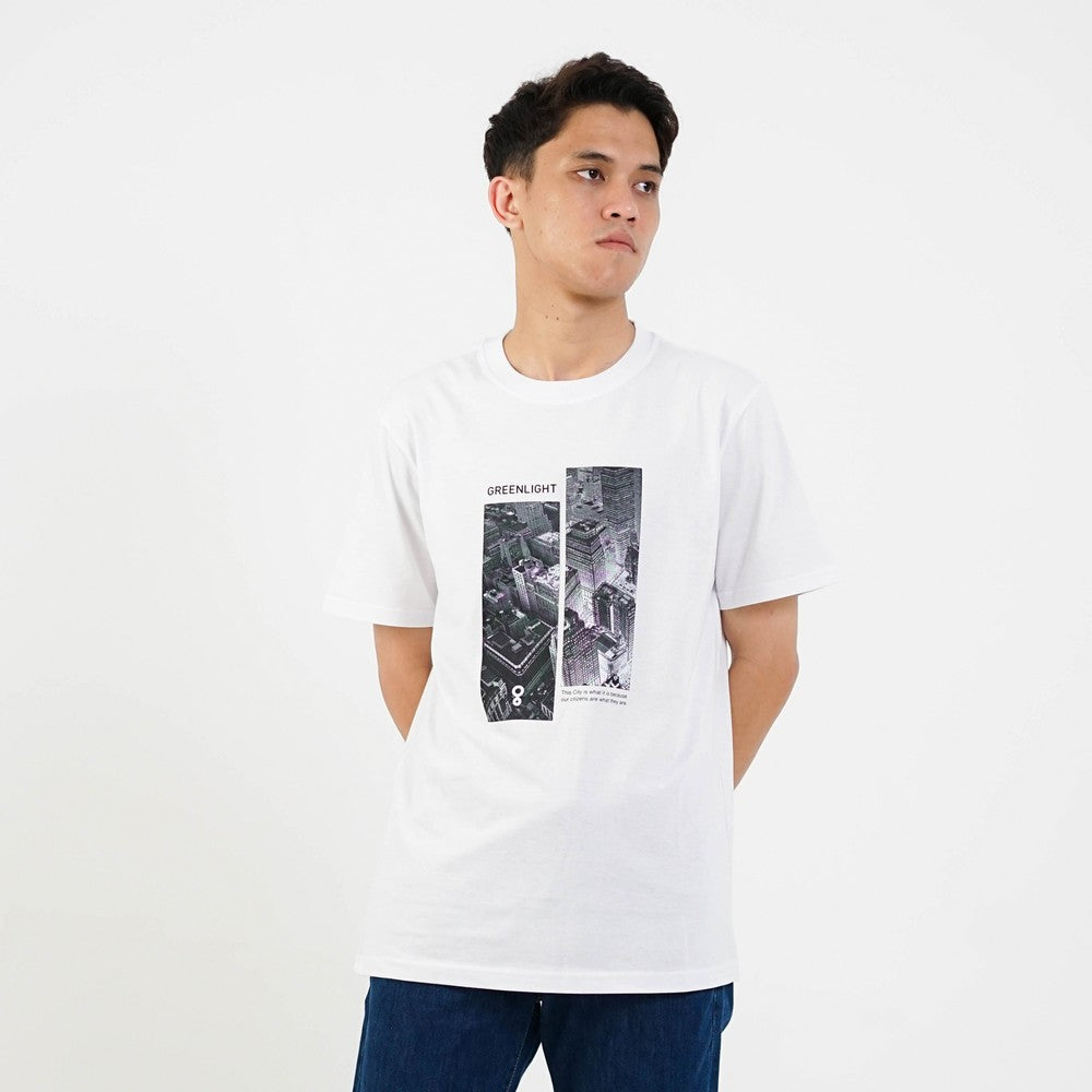 Greenlight Men's T-Shirt Short Sleeve Regular Fit Cotton Shar OL-C341224